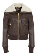 Load image into Gallery viewer, Faux leather jacket
