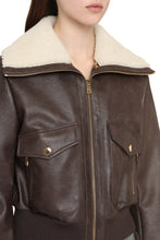 Load image into Gallery viewer, Faux leather jacket
