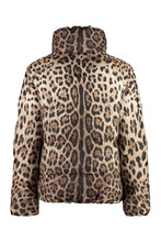 Load image into Gallery viewer, Leopard print short down jacket

