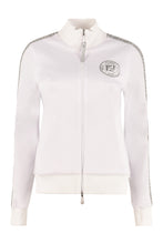 Load image into Gallery viewer, Contrasting stripes full-zip jacket
