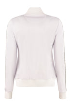 Load image into Gallery viewer, Contrasting stripes full-zip jacket
