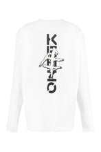 Load image into Gallery viewer, Printed stretch cotton T-shirt
