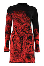 Load image into Gallery viewer, Jacquard knit mini-dress
