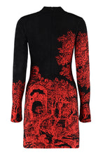 Load image into Gallery viewer, Jacquard knit mini-dress
