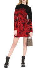 Load image into Gallery viewer, Jacquard knit mini-dress
