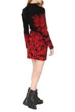 Load image into Gallery viewer, Jacquard knit mini-dress
