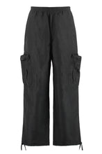 Load image into Gallery viewer, Linen blend cargo trousers
