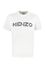 Load image into Gallery viewer, Cotton crew-neck T-shirt
