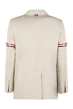 Load image into Gallery viewer, Single-breasted cotton blazer
