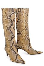 Load image into Gallery viewer, Leather knee-boots
