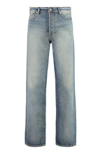 Load image into Gallery viewer, Asagao 5-pocket straight-leg jeans
