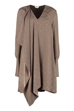 Load image into Gallery viewer, Ruffled crepe mini dress
