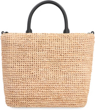 Load image into Gallery viewer, Raffia tote bag
