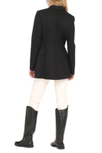 Load image into Gallery viewer, Contrasting lapel tuxedo blazer
