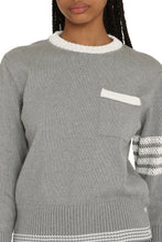 Load image into Gallery viewer, Cotton crew-neck sweater
