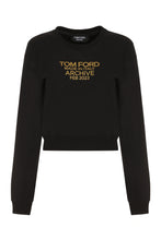 Load image into Gallery viewer, Cotton crew-neck sweatshirt
