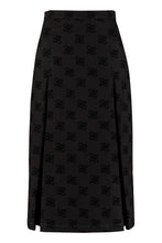 Load image into Gallery viewer, Printed denim skirt

