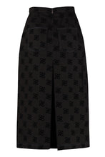 Load image into Gallery viewer, Printed denim skirt
