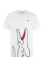 Load image into Gallery viewer, Lacoste x Comme des Garçons - Short sleeve printed cotton t-shirt
