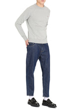 Load image into Gallery viewer, Cotton crew-neck sweatshirt with logo
