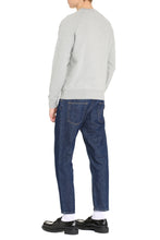 Load image into Gallery viewer, Cotton crew-neck sweatshirt with logo
