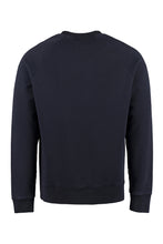 Load image into Gallery viewer, Cotton crew-neck sweatshirt with logo
