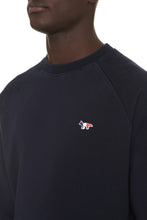 Load image into Gallery viewer, Cotton crew-neck sweatshirt with logo
