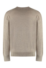 Load image into Gallery viewer, Crew-neck wool sweater

