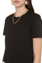 Load image into Gallery viewer, Cotton crew-neck T-shirt
