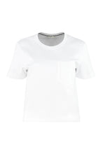 Load image into Gallery viewer, Cotton crew-neck T-shirt
