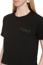 Load image into Gallery viewer, Cotton crew-neck T-shirt
