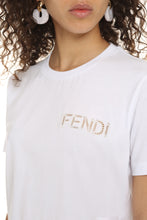 Load image into Gallery viewer, Cotton crew-neck T-shirt
