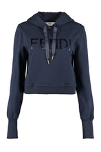 Load image into Gallery viewer, Logo cotton hoodie
