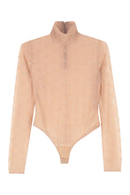 Load image into Gallery viewer, Embroidered tulle bodysuit
