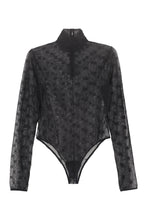 Load image into Gallery viewer, Embroidered tulle bodysuit
