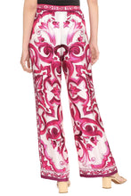 Load image into Gallery viewer, Printed twill trousers
