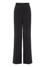 Load image into Gallery viewer, Pinstriped wool trousers
