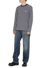 Load image into Gallery viewer, Striped cotton t-shirt
