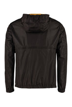 Load image into Gallery viewer, Hooded techno fabric raincoat
