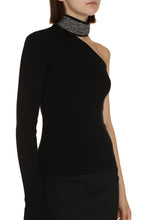 Load image into Gallery viewer, Knitted one-shoulder top

