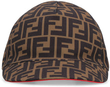 Load image into Gallery viewer, Baseball cap with all-over logo
