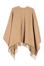 Load image into Gallery viewer, Jacquard wool cape
