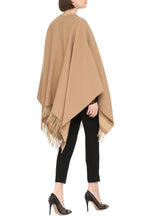 Load image into Gallery viewer, Jacquard wool cape
