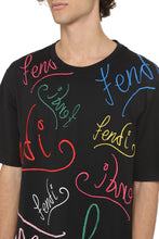 Load image into Gallery viewer, Embroidered cotton T-shirt
