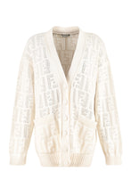 Load image into Gallery viewer, Openwork-knit cardigan
