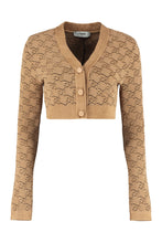 Load image into Gallery viewer, Jacquard knit cardigan
