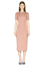 Load image into Gallery viewer, Jacquard knit midi-dress
