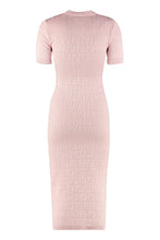 Load image into Gallery viewer, Jacquard knit midi-dress
