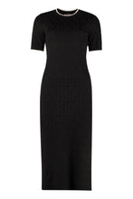 Load image into Gallery viewer, Jacquard knit midi-dress
