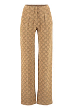 Load image into Gallery viewer, Logo jacquard trousers
